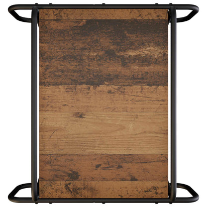vidaXL Coffee Table Old Wood 50 x 50 x 51 cm Engineered Wood