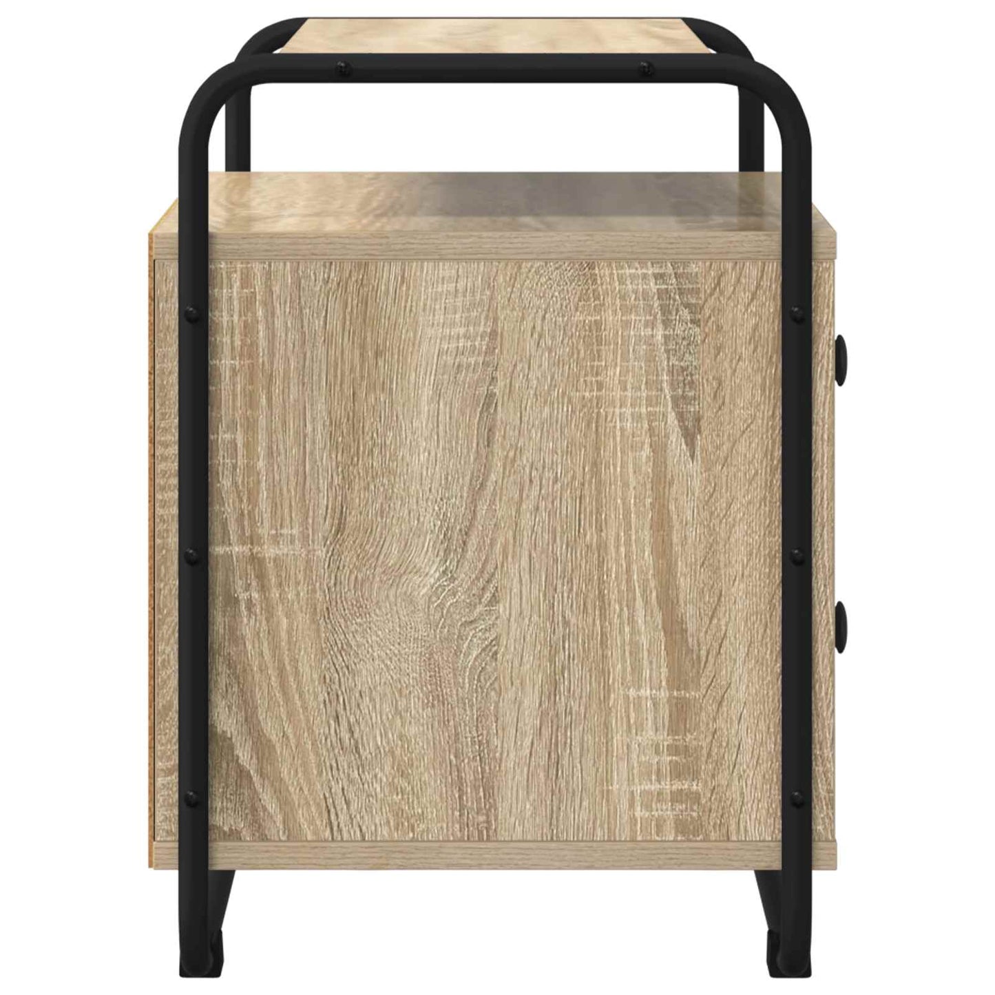 vidaXL Bedside Cabinet Sonoma Oak 40 x 36.5 x 50 cm Engineered Wood