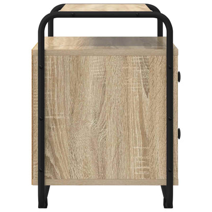 vidaXL Bedside Cabinet 2 pcs Sonoma Oak 40 x 36.5 x 50 cm