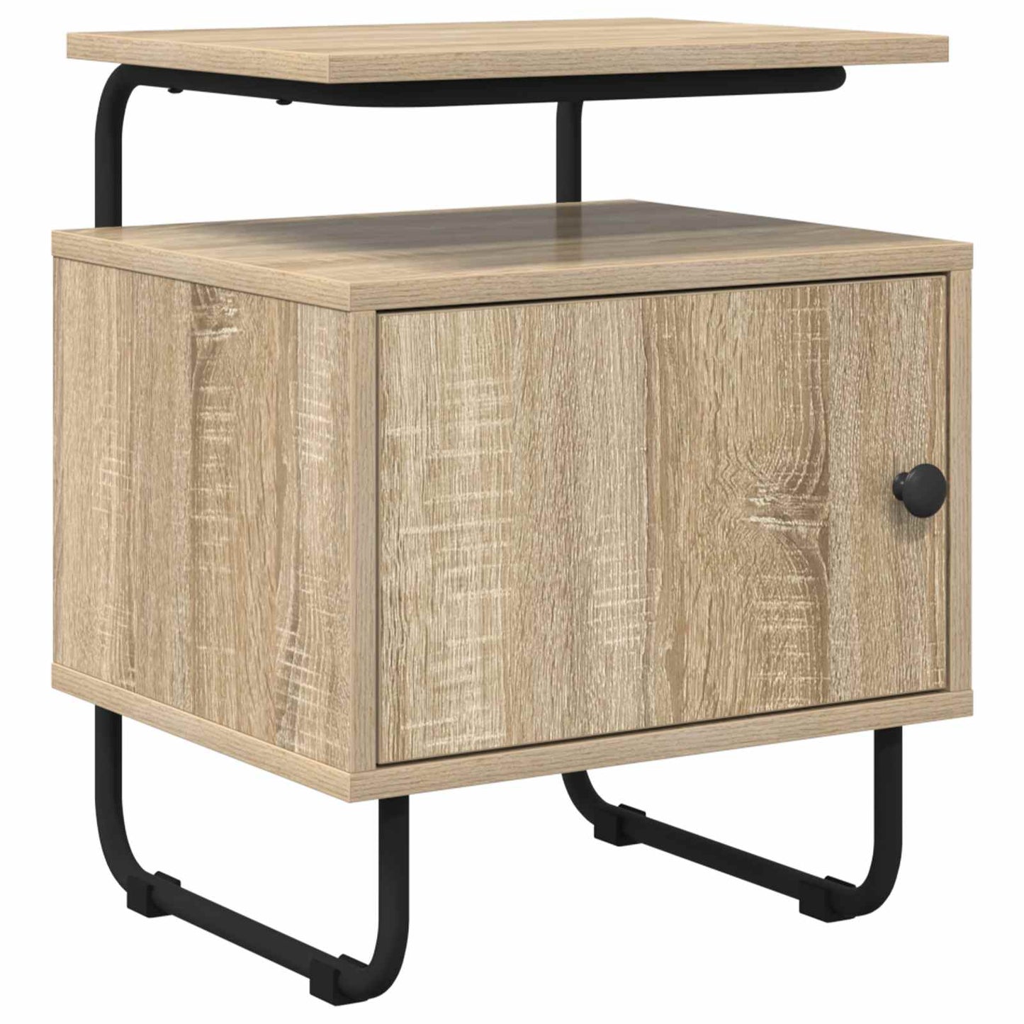 vidaXL Bedside Cabinet Sonoma Oak 40 x 36.5 x 50 cm Engineered Wood