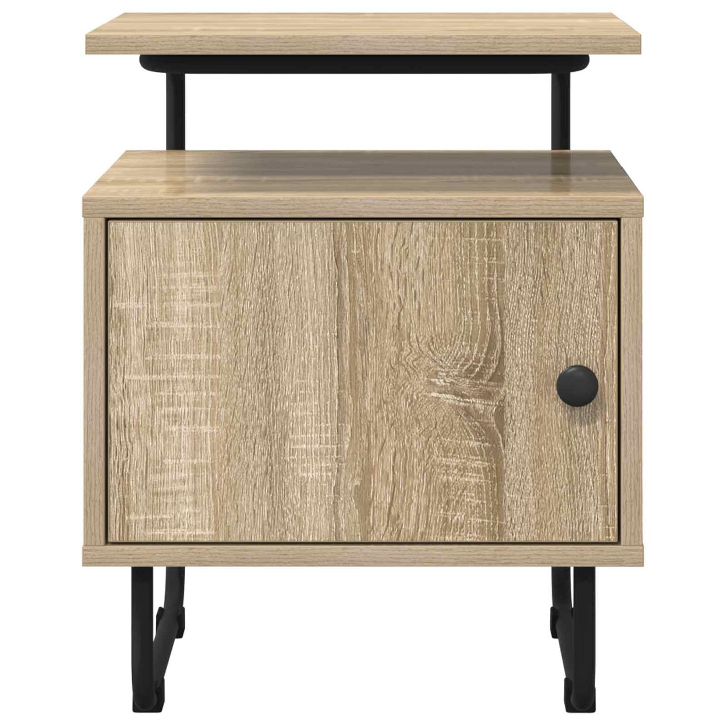 vidaXL Bedside Cabinet Sonoma Oak 40 x 36.5 x 50 cm Engineered Wood