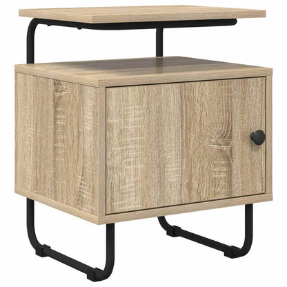 vidaXL Bedside Cabinet 2 pcs Sonoma Oak 40 x 36.5 x 50 cm