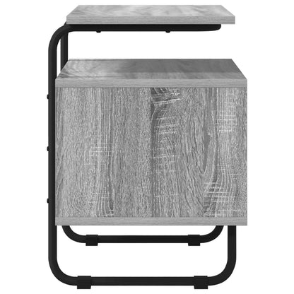 vidaXL Bedside Cabinet Grey Sonoma 40 x 36.5 x 50 cm Engineered Wood