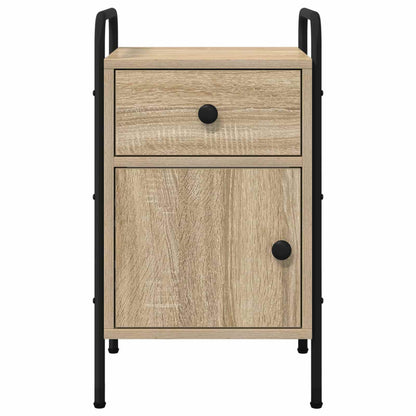 vidaXL Bedside Cabinet Sonoma Oak 35 x 36.5 x 61 cm Engineered Wood