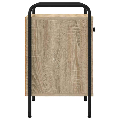 vidaXL Bedside Cabinet Sonoma Oak 35 x 36.5 x 61 cm Engineered Wood