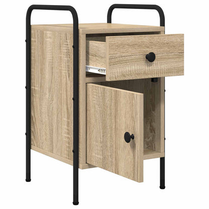 vidaXL Bedside Cabinet 2 pcs Sonoma Oak 35 x 36.5 x 61 cm