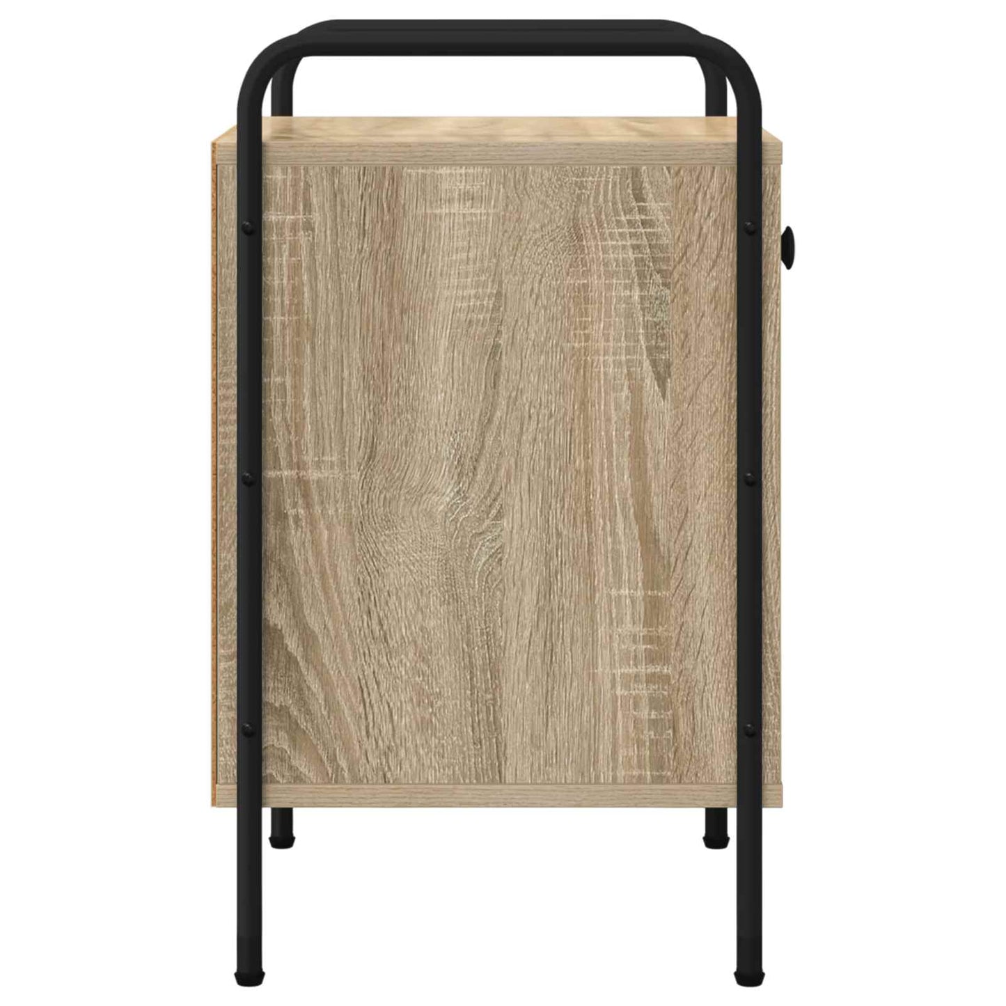vidaXL Bedside Cabinet 2 pcs Sonoma Oak 35 x 36.5 x 61 cm