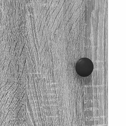 vidaXL Bedside Cabinet Grey Sonoma 35 x 36.5 x 61 cm Engineered Wood