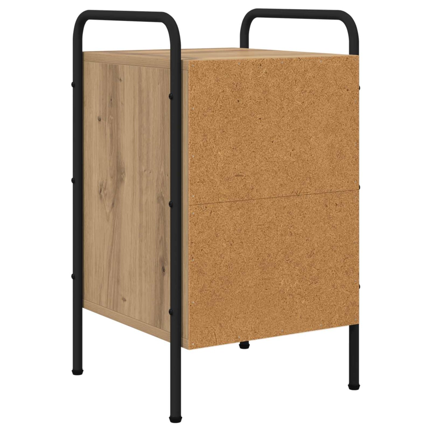 vidaXL Bedside Cabinet Artisan Oak 35 x 36.5 x 61 cm Engineered Wood