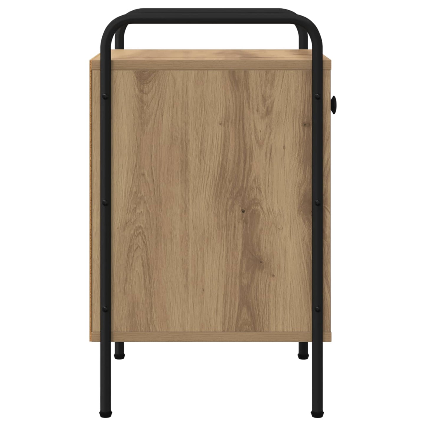 vidaXL Bedside Cabinet Artisan Oak 35 x 36.5 x 61 cm Engineered Wood