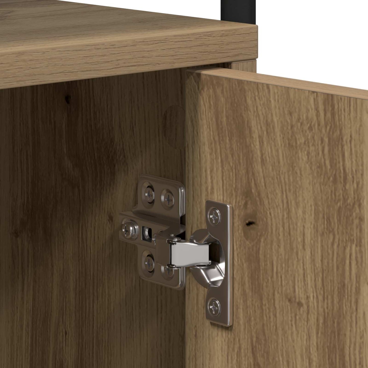 vidaXL Bedside Cabinet 2 pcs Artisan Oak 35 x 36.5 x 61 cm