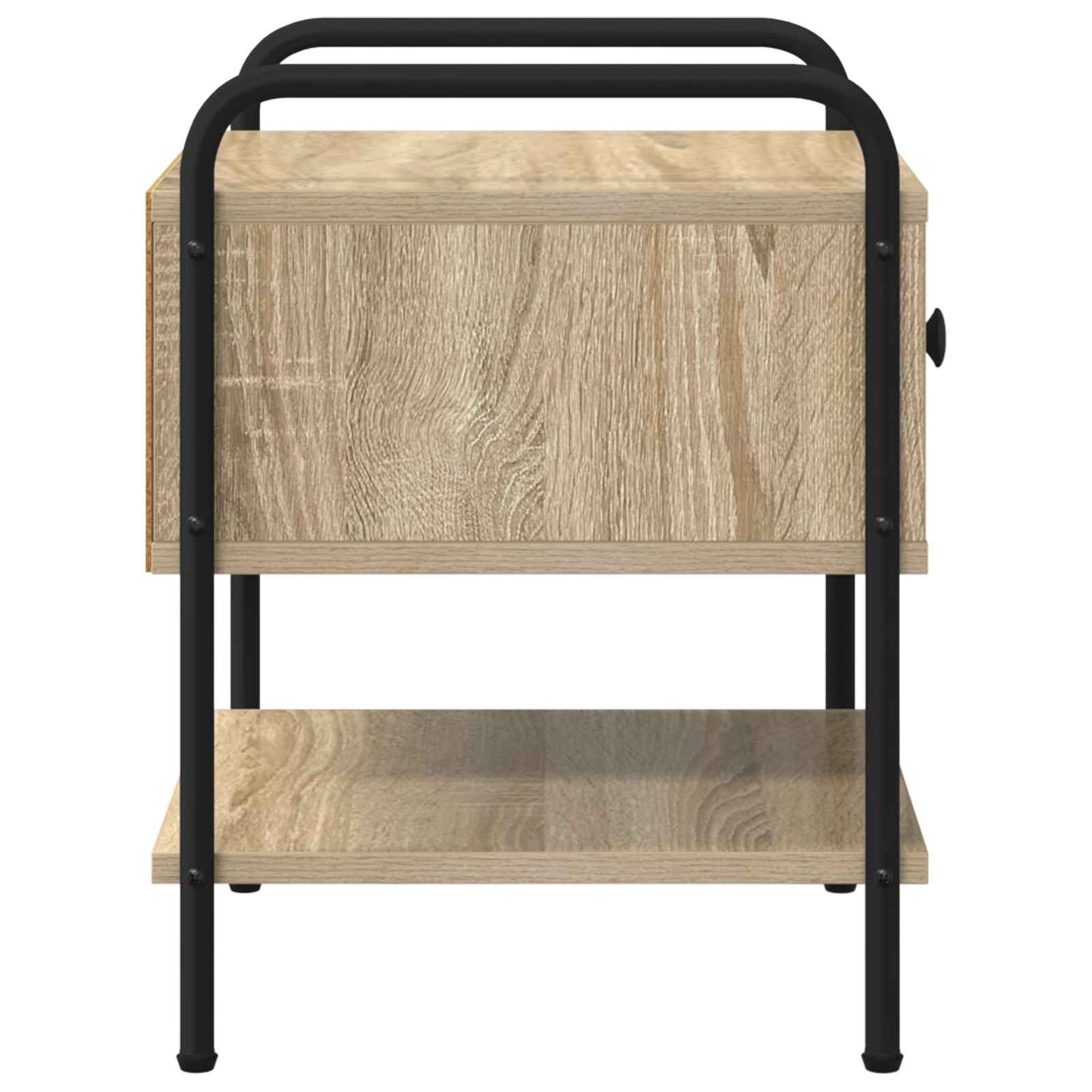 vidaXL Bedside Cabinet Sonoma Oak 35 x 36.5 x 47 cm Engineered Wood
