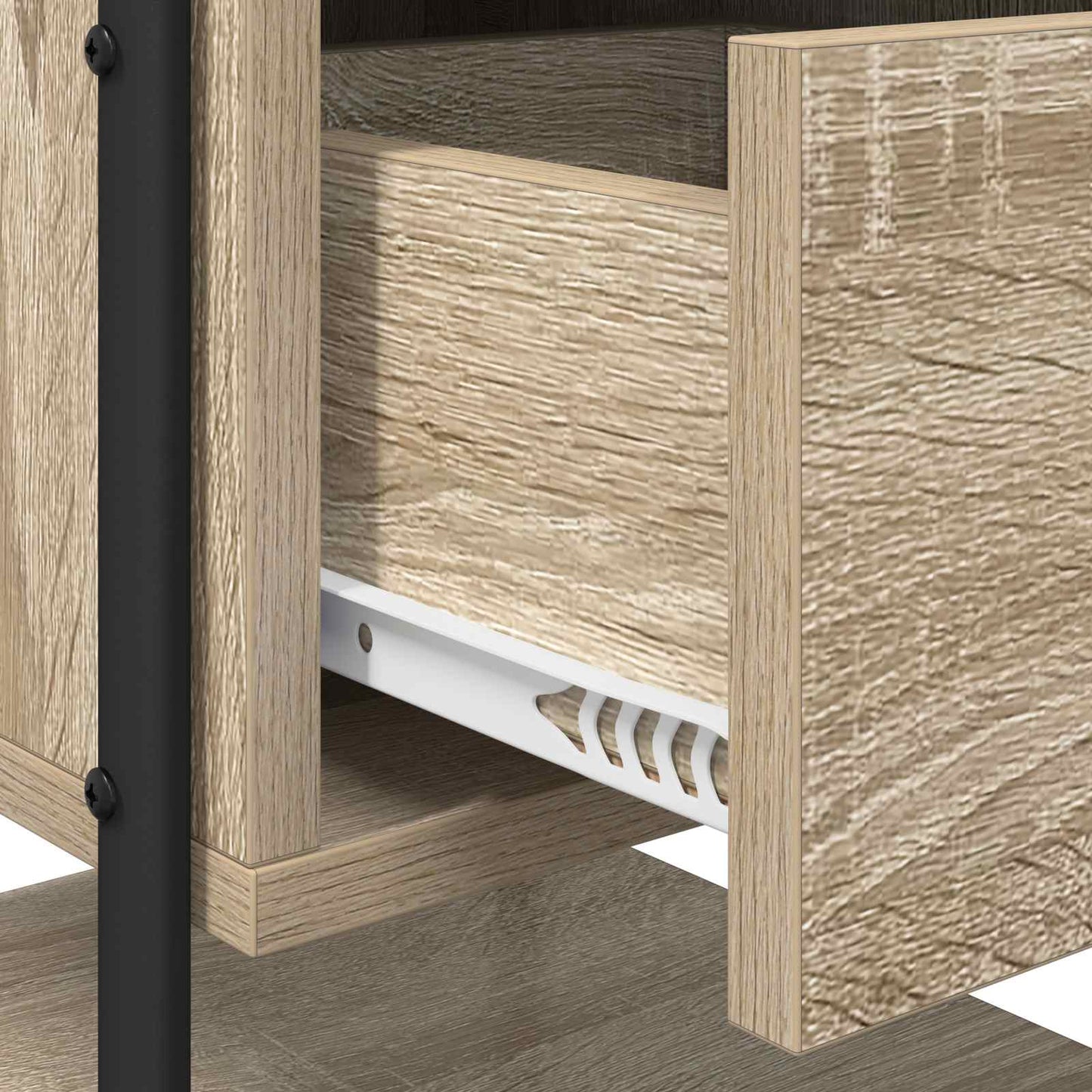 vidaXL Bedside Cabinet 2 pcs Sonoma Oak 35 x 36.5 x 47 cm