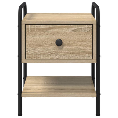vidaXL Bedside Cabinet 2 pcs Sonoma Oak 35 x 36.5 x 47 cm