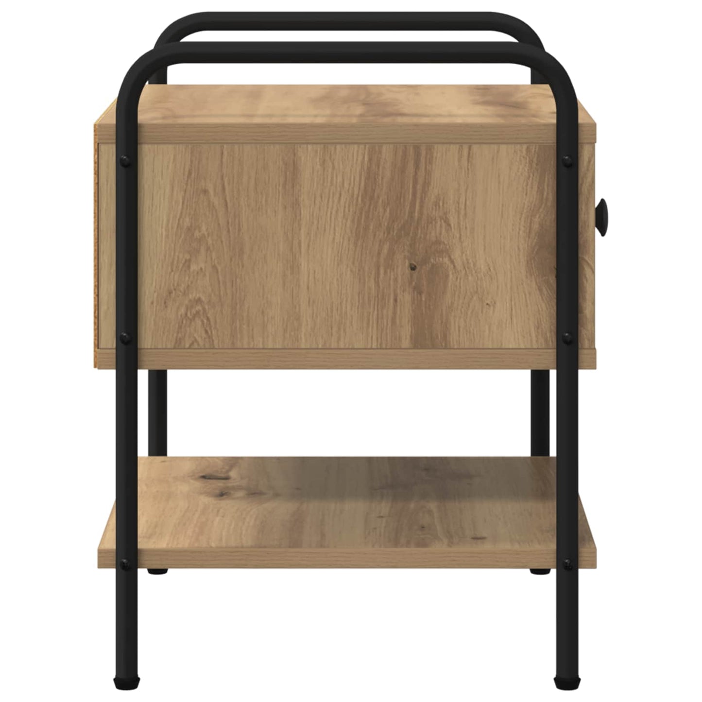 vidaXL Bedside Cabinet Artisan Oak 35 x 36.5 x 47 cm Engineered Wood