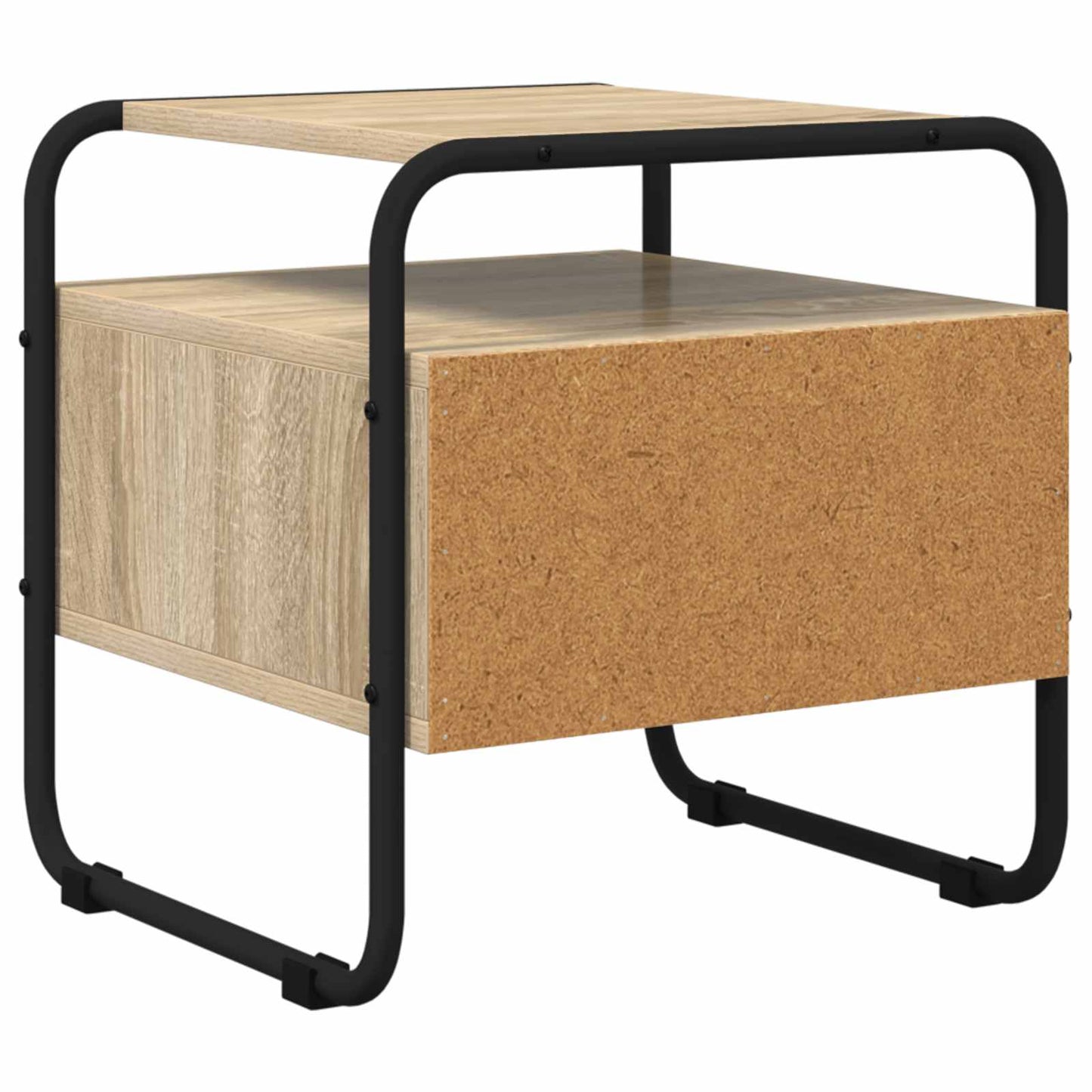 vidaXL Bedside Cabinet Sonoma Oak 40 x 39.5 x 40 cm Engineered Wood