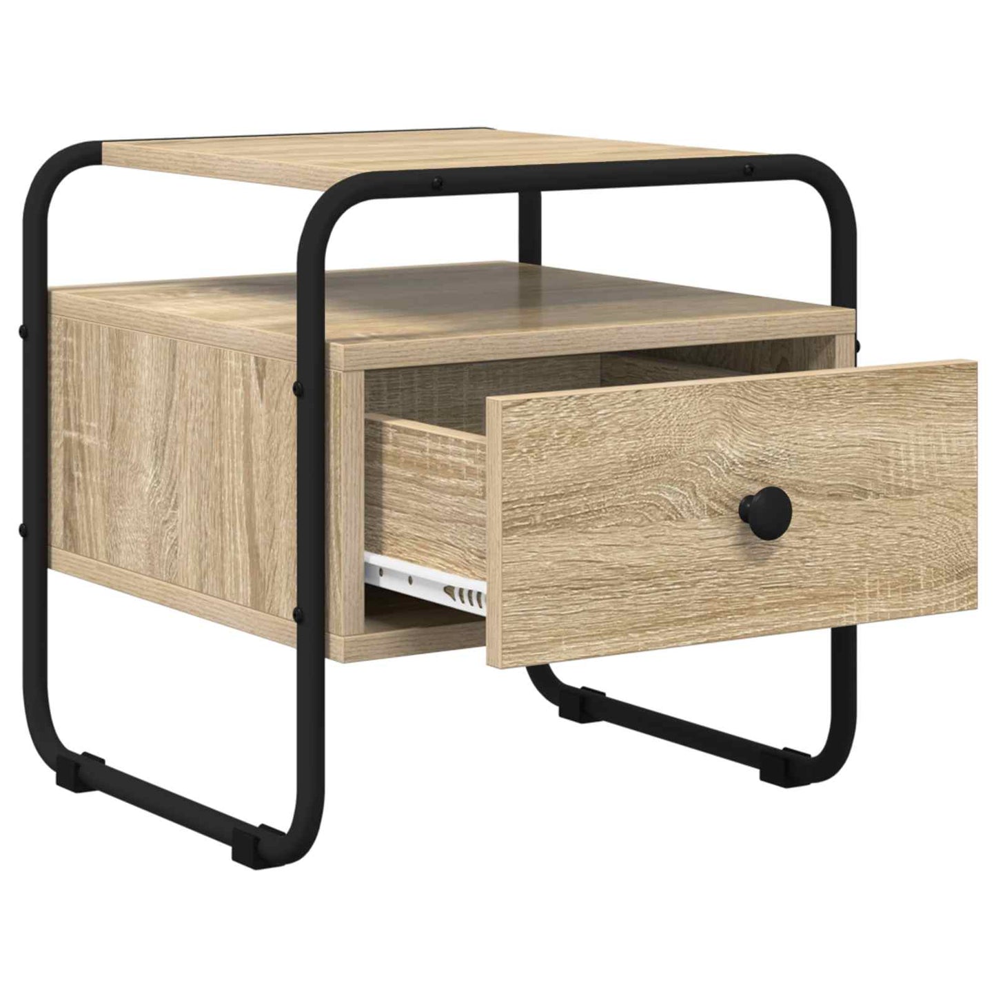 vidaXL Bedside Cabinet 2 pcs Sonoma Oak 40 x 39.5 x 40 cm