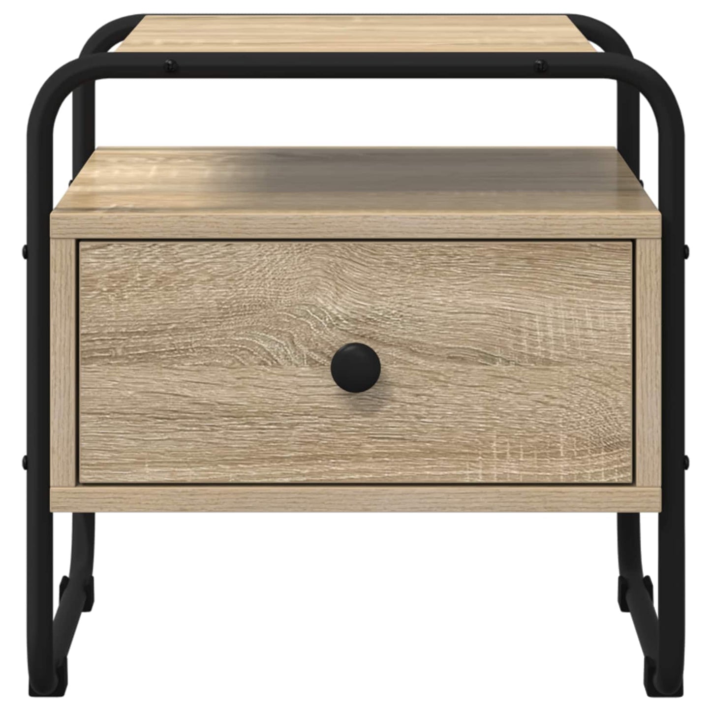 vidaXL Bedside Cabinet 2 pcs Sonoma Oak 40 x 39.5 x 40 cm