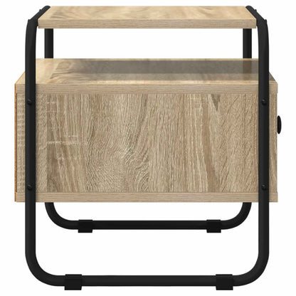 vidaXL Bedside Cabinet 2 pcs Sonoma Oak 40 x 39.5 x 40 cm