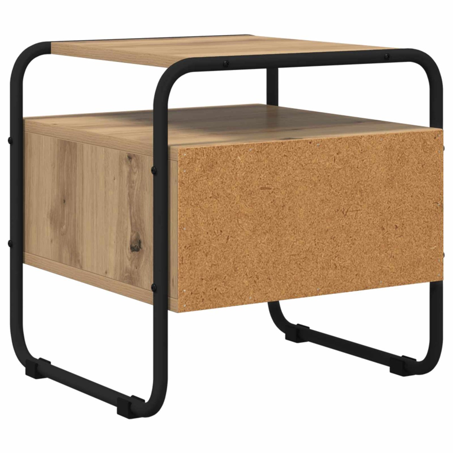 vidaXL Bedside Cabinet Artisan Oak 40 x 39.5 x 40 cm Engineered Wood
