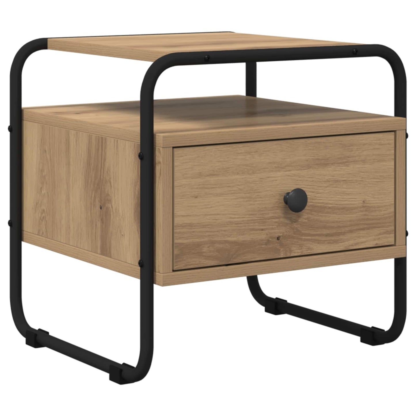 vidaXL Bedside Cabinet 2 pcs Artisan Oak 40 x 39.5 x 40 cm