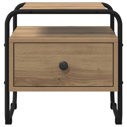 vidaXL Bedside Cabinet 2 pcs Artisan Oak 40 x 39.5 x 40 cm