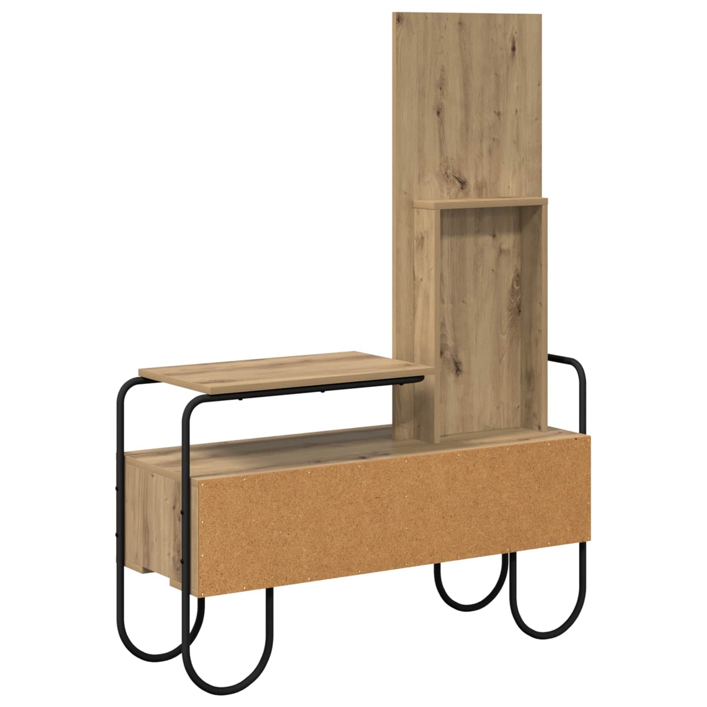 vidaXL Dressing Table Artisan Oak 100 x 36.5 x 136 cm Engineered Wood