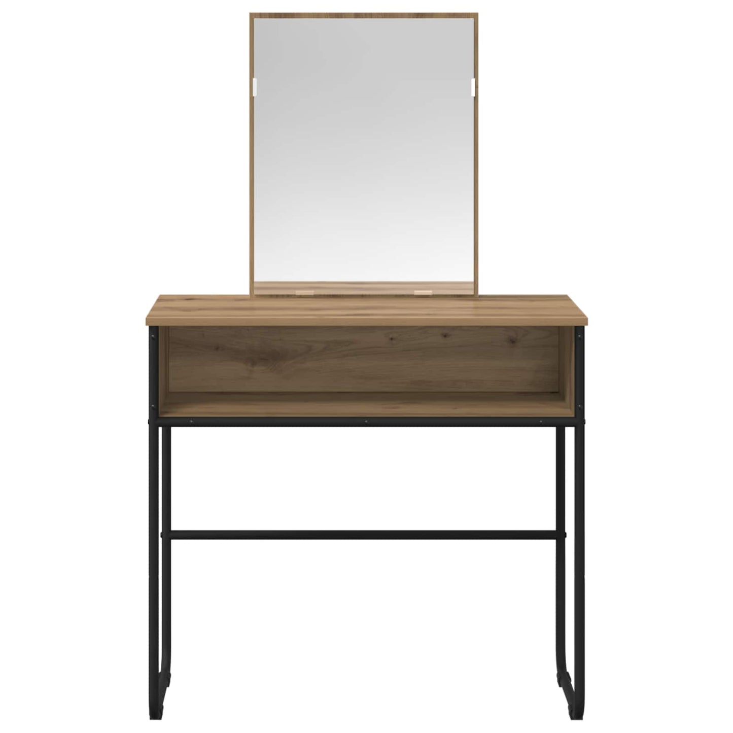 vidaXL Dressing Table Artisan Oak 81 x 40 x 131 cm Engineered Wood