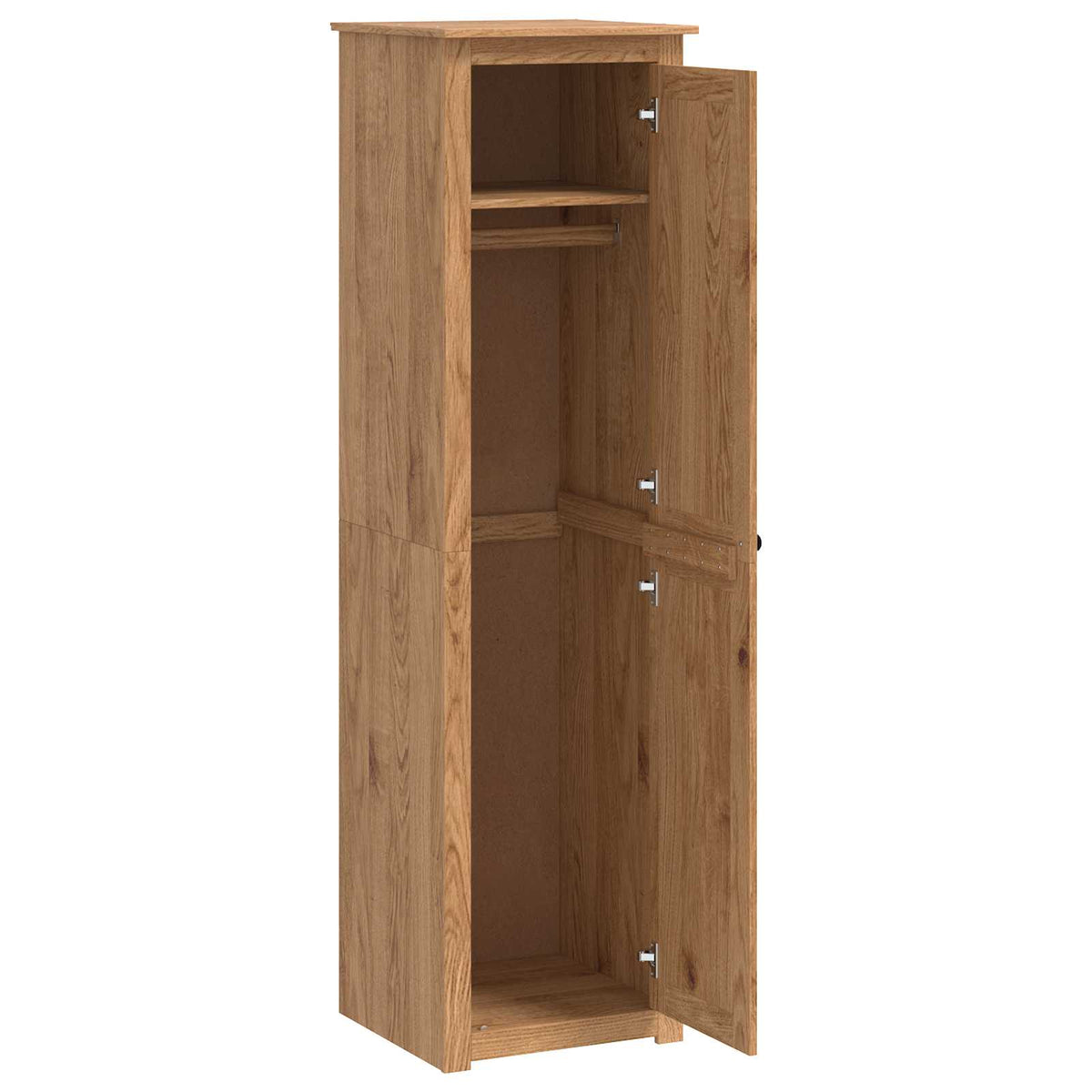 vidaXL Wardrobe PANAMA Honey 51 x 50 x 185 cm Solid Pine Wood