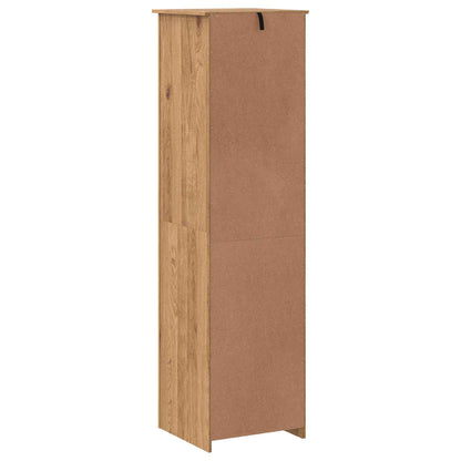 vidaXL Wardrobe PANAMA Honey 51 x 50 x 185 cm Solid Pine Wood
