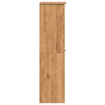 vidaXL Wardrobe PANAMA Honey 51 x 50 x 185 cm Solid Pine Wood