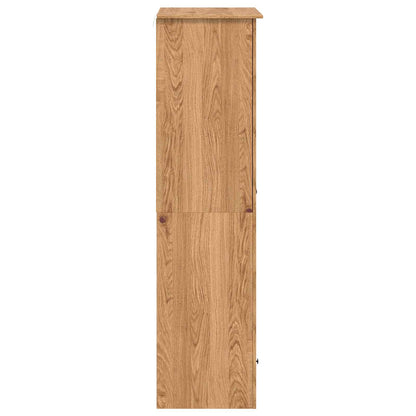 vidaXL Wardrobe PANAMA Honey 88.5 x 50 x 185 cm Solid Pine Wood
