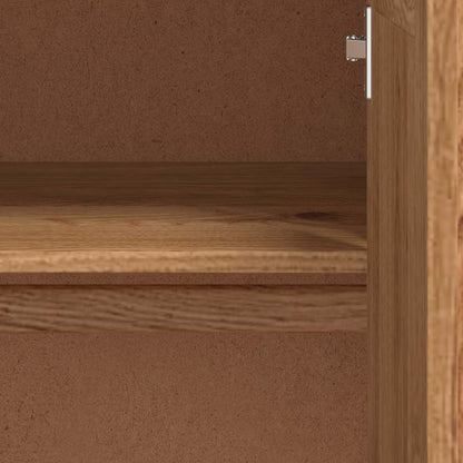 vidaXL Wardrobe PANAMA Honey 169 x 50 x 185 cm Solid Pine Wood