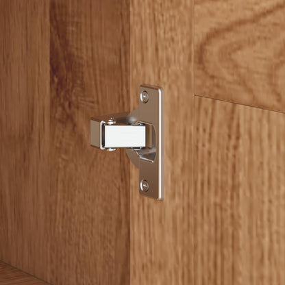 vidaXL Wardrobe PANAMA Honey 169 x 50 x 185 cm Solid Pine Wood