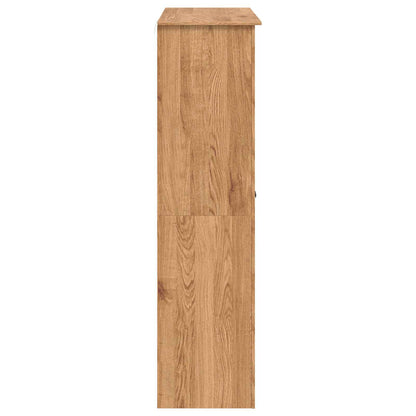 vidaXL Wardrobe PANAMA Honey 169 x 50 x 185 cm Solid Pine Wood