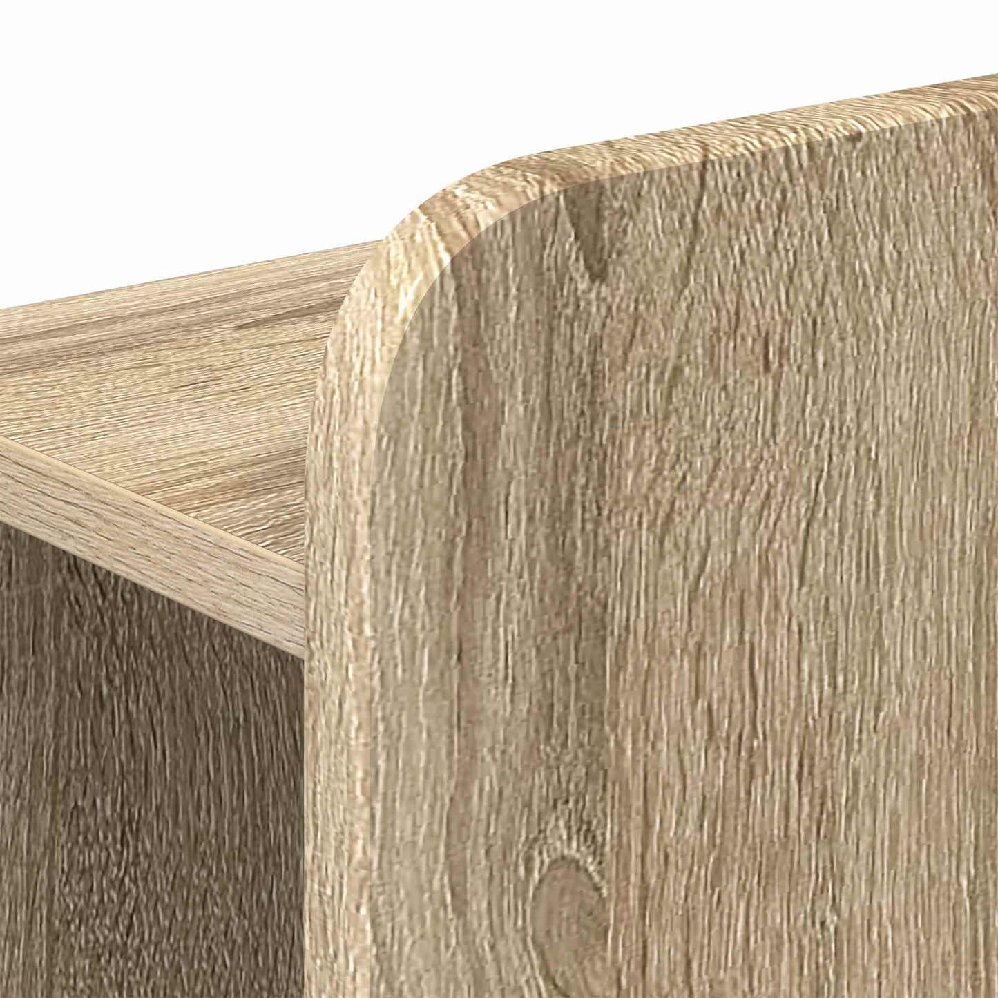 vidaXL Bed Frame with Storage Sonoma Oak 90 x 190 cm Engineered Wood