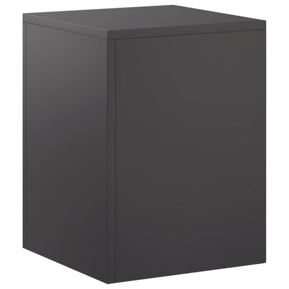 vidaXL Plant Stand Black 30 x 30 x 40 cm Steel