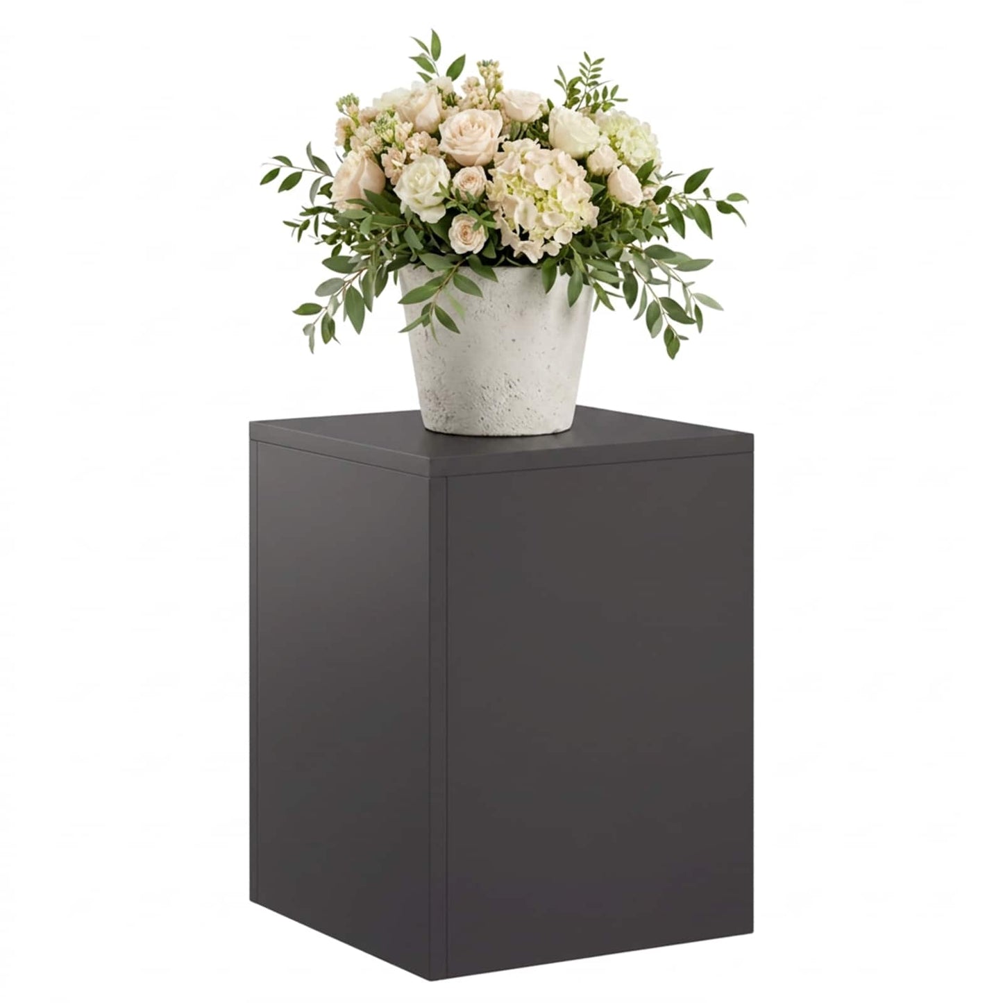 vidaXL Plant Stand Black 30 x 30 x 40 cm Steel