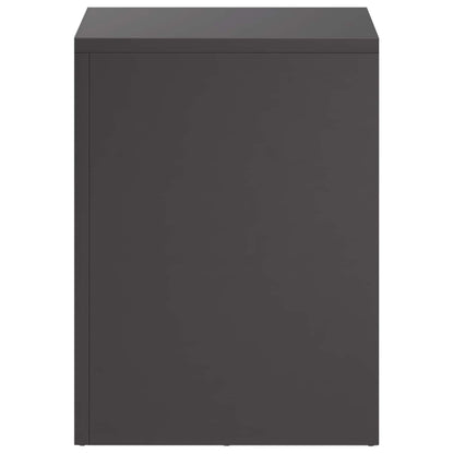 vidaXL Plant Stand 2 pcs Black 30 x 30 x 40 cm Steel