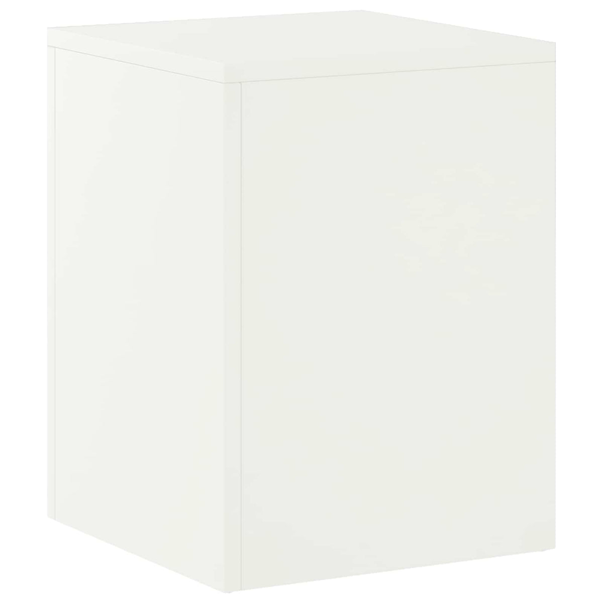 vidaXL Plant Stand White 30 x 30 x 40 cm Steel