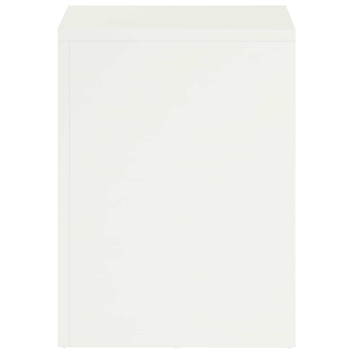 vidaXL Plant Stand 2 pcs White 30 x 30 x 40 cm Steel