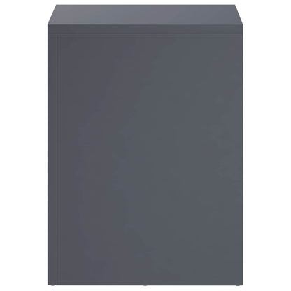 vidaXL Plant Stand Anthracite 30 x 30 x 40 cm Stainless Steel