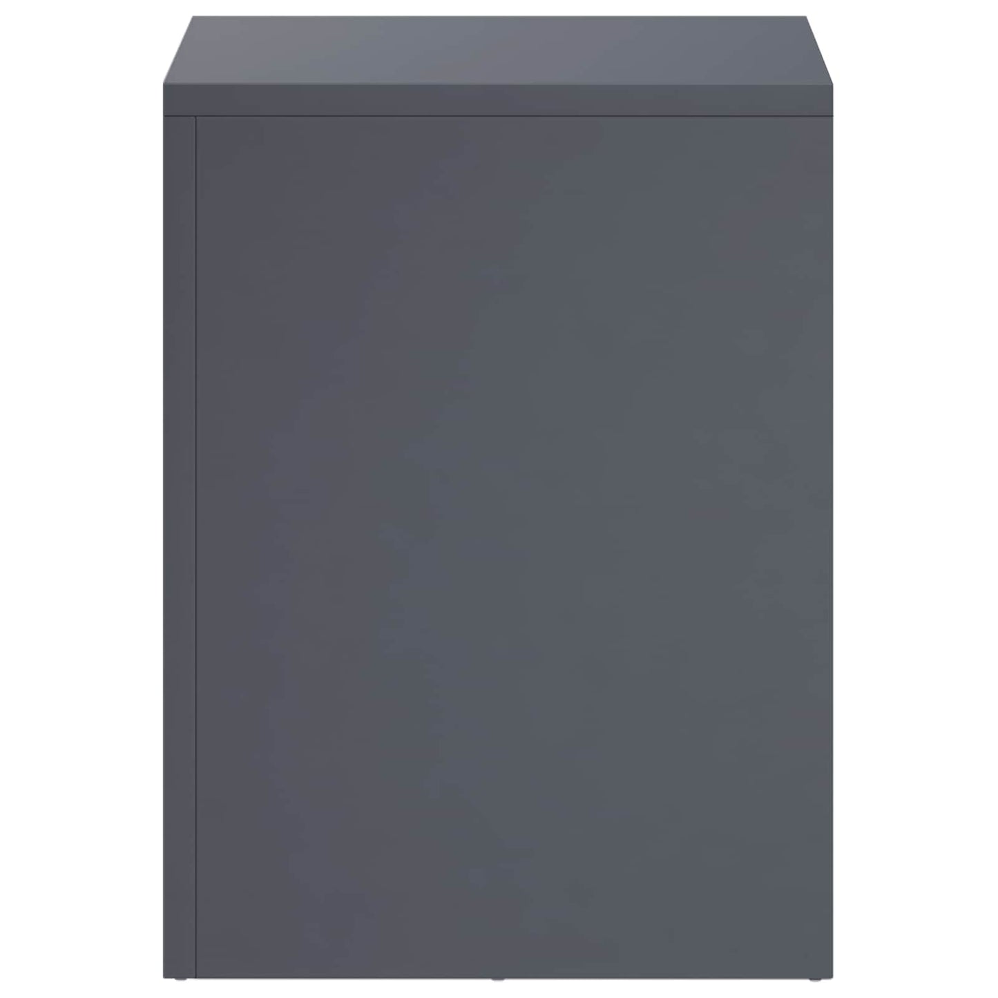 vidaXL Plant Stand 2 pcs Anthracite 30 x 30 x 40 cm Galvanised Steel