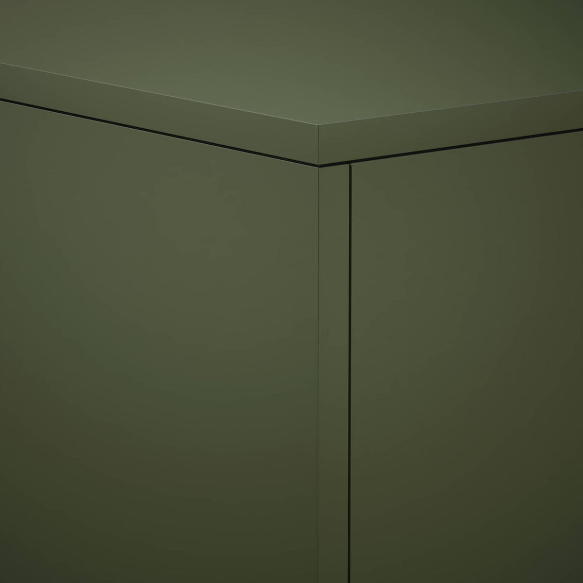 vidaXL Plant Stand Olive Green 30 x 30 x 40 cm Weathering Steel