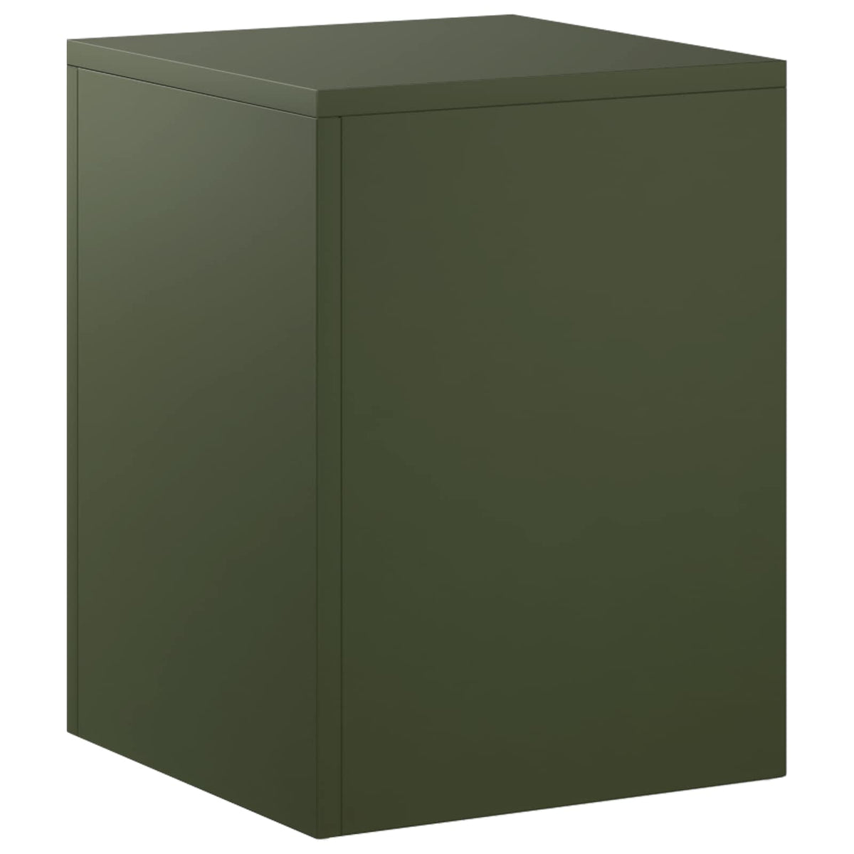 vidaXL Plant Stand Olive Green 30 x 30 x 40 cm Weathering Steel