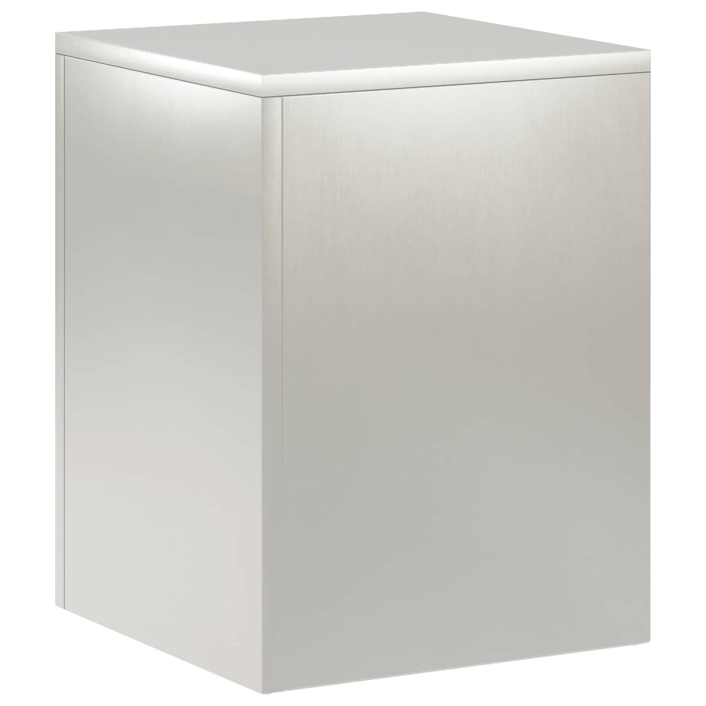 vidaXL Plant Stand Silver 30 x 30 x 40 cm Steel