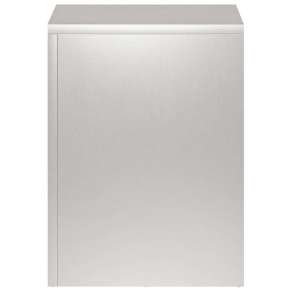 vidaXL Plant Stand Silver 30 x 30 x 40 cm Steel