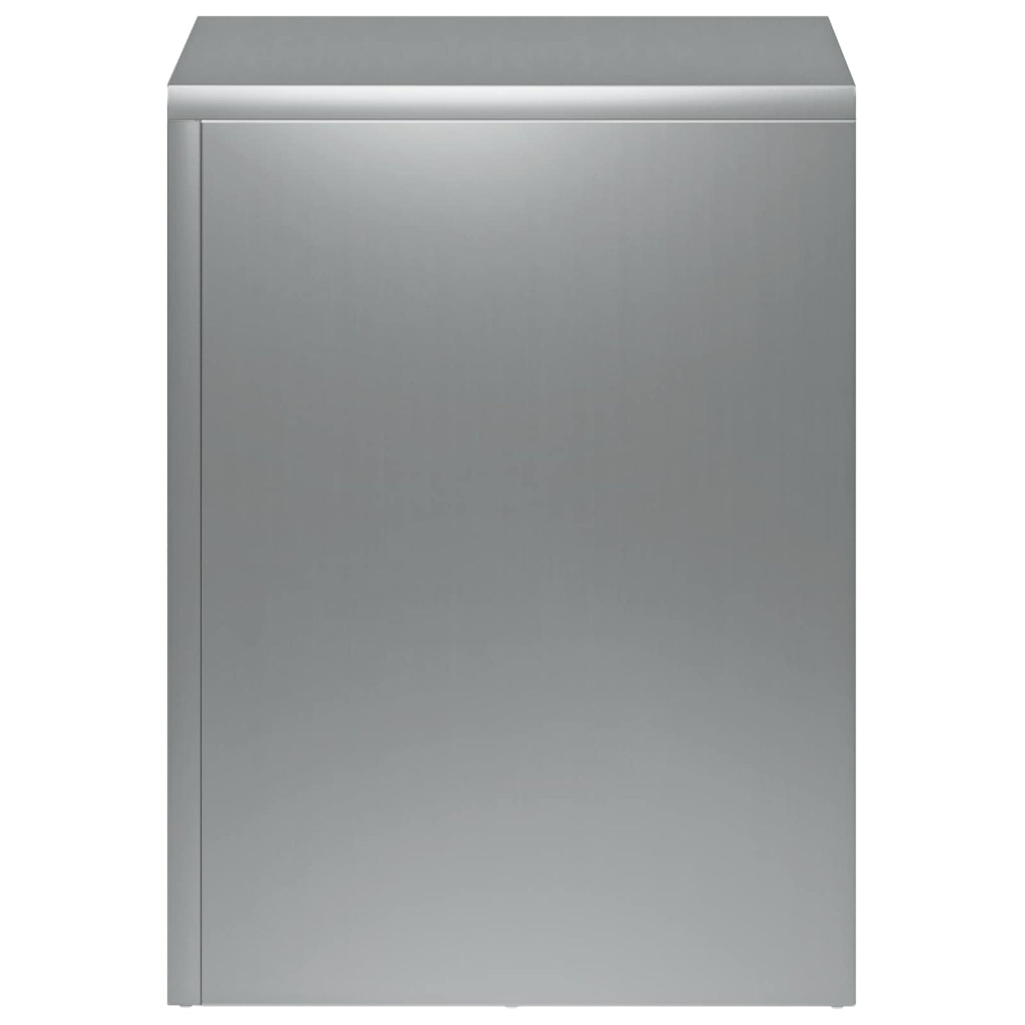vidaXL Plant Stand Silver 30 x 30 x 40 cm Steel
