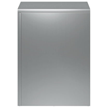 vidaXL Plant Stand Silver 30 x 30 x 40 cm Steel