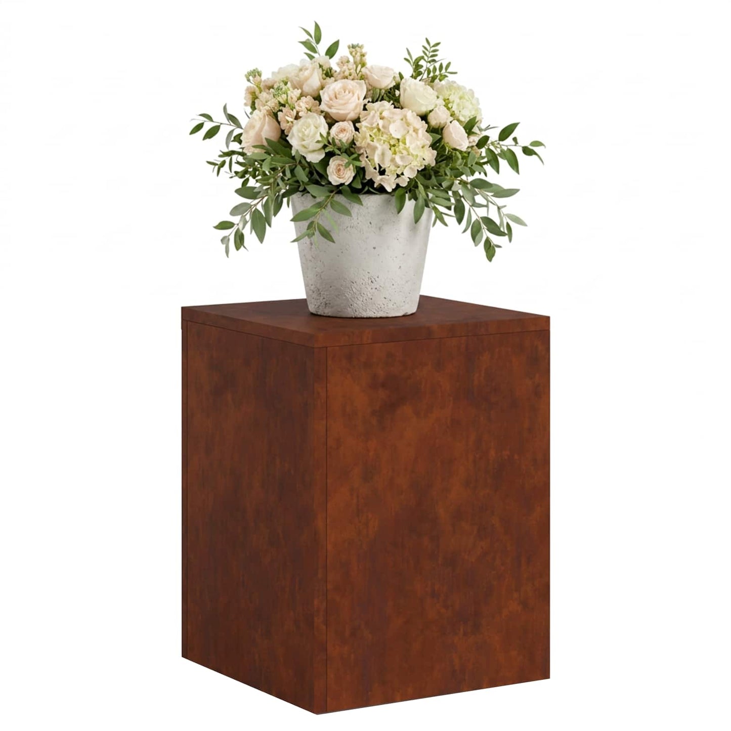 vidaXL Plant Stand Rusty 30 x 30 x 40 cm Weathering Steel